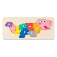 Puzzle 3D din Lemn Dinozaur Nr.1