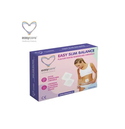 Set 10 plasturi pentru remodelare corporala Easy Slim Balance Easycare