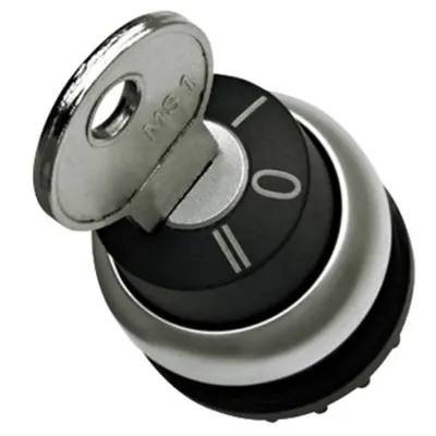 Comutator cu cheie 1-0-2 fara revenire 60°