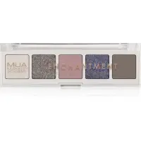 MUA Makeup Academy Eyeshadow Collection 5 Shade Palette paletă cu farduri de ochi culoare Enchantment 3.8 g