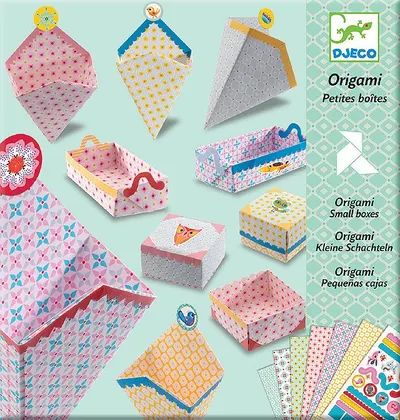 Set pentru origami Djeco - Cutii mici