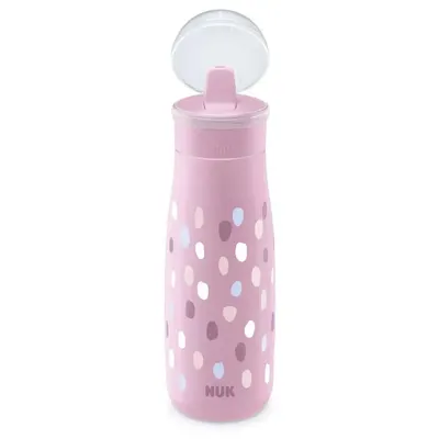 Sticla sport 2 in 1 Nuk Mini Me Flip 450 ml 12 luni + Mov