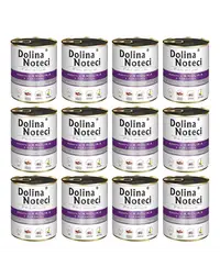 DOLINA NOTECI Premium bogat în iepure cu merișoare 12 x 800 g