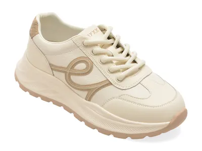 Pantofi sport GRYXX bej, 6650, din piele naturala