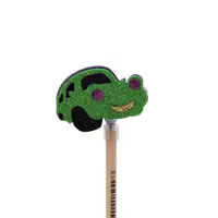 Creion figurină Mașinuță mov-verde 22 cm