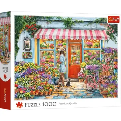 Puzzle Trefl din 1000 piese - Florarie