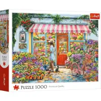Puzzle Trefl din 1000 piese - Florarie
