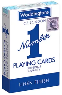 Cărți de joc Waddingtons - Classic Playing Cards (albastre)