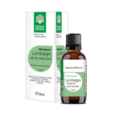 Ulei Lombalgin, 20ml, Steaua Divina