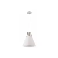 Lampa tavan - Ceiling fixture GIANNI L,8150,AC220-240V,50/60Hz,1*E27,max.40W,IP20, Diameter32cm,single, white/silver