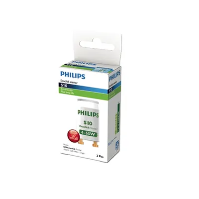 Set 2 Startere Philips S10 4-65W SIN 220-240V WH 2BL/10