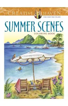 Creative Haven Summer Scenes Coloring Book