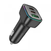 Incarcator Auto Borofone BZ28C Trophie, 60W, 3A, 1 x USB-A, 2 x USB-C, Negru