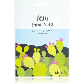 Skin79 Jeju Sandorong Jeju Cactus mască textilă nutritivă cu efect de hidratare