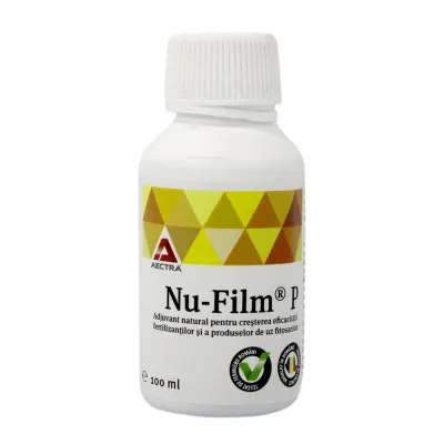 Nu-Film P 100 ml adjuvant natural pentru cresterea eficacitatii fertilizantilor si a produselor de uz fitosanitar, Aectra - Default Title