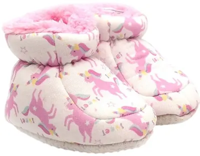 Incaltaminte -Botosei Funny baby - Unicorn, mărimea 19, 11-15 luni , roz