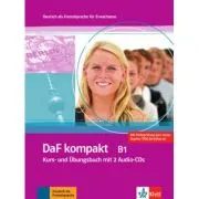 DaF kompakt B1. Deutsch als Fremdsprache für Erwachsene. Kurs- und Übungsbuch mit 2 Audio-CDs