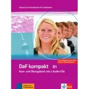 DaF kompakt B1. Deutsch als Fremdsprache für Erwachsene. Kurs- und Übungsbuch mit 2 Audio-CDs