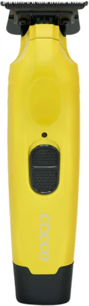 Trimmer pentru față și corp Cocco – Hyper Veloce Pro, galben