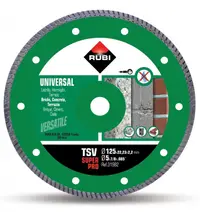 Disc diamantat pt. beton si caramida 125mm, TSV 125 SuperPro - RUBI-31982