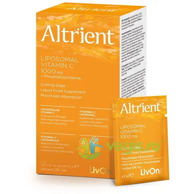 Vitamina C Lipozomala 1000mg 30 pliculete Livon Labs