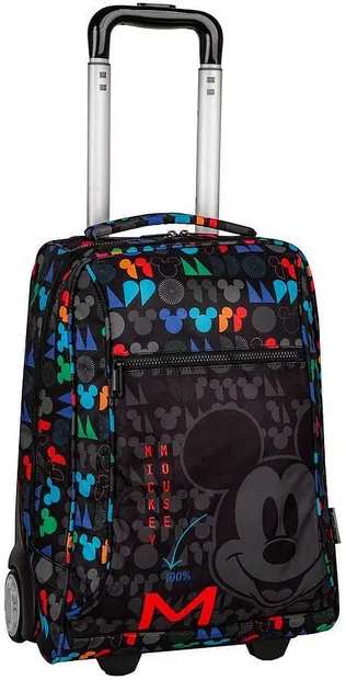 Ghiozdan școlar cu roți Cool Pack Compact - Mickey Mouse, 36 l