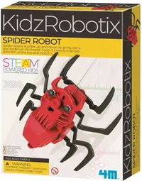 Trusă științifică 4M KidzRobotix - Păianjen robot