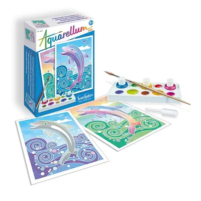 Set creativ - Aquarellum Mini - Delfin