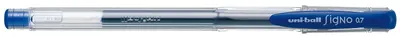 Roller cu gel Uniball Signo – Albastru, 0.7 mm