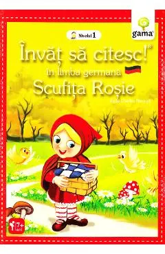 Invat sa citesc in limba germana - Scufita Rosie