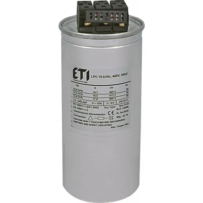 Condensator pentru baterie de compensare LPC 15 kVAr, 440V, 50HZ