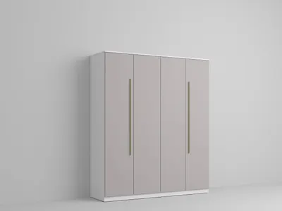 Dulap dormitor 4 usi Casmir 164 x 192.5 cm - Tokio