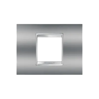 Placa ornament Chorus LUX - tehnopolimer metalizat - 2 module- CHROME - CHORUS