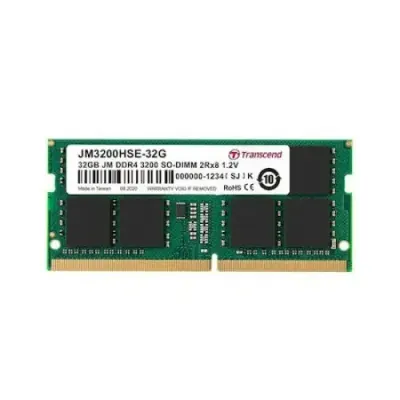 Memorie laptop Transcend 32GB DDR4, 3200MHz, sodimm, CL22, 1.2v