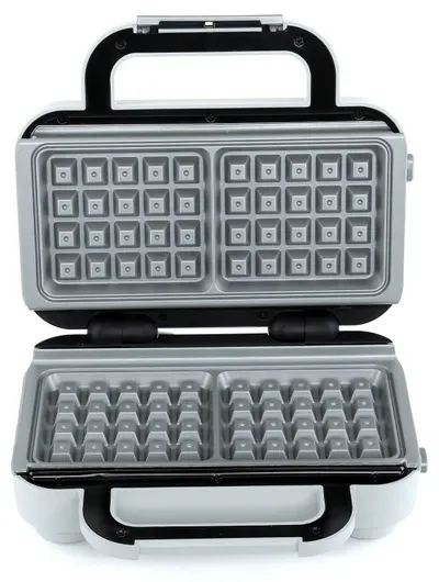 Aparat de făcut vafe Breville – DuraCeramic VST072X, 850 W, argintiu