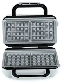 Aparat de făcut vafe Breville – DuraCeramic VST072X, 850 W, argintiu