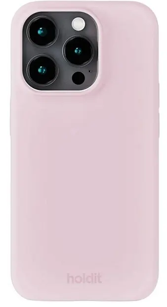 Husă Holdit - Silicone, iPhone 16 Pro Max, Pale Pink