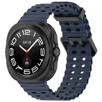 Curea Techsuit W062 pentru Samsung Galaxy Watch Ultra Series, Bleumarin