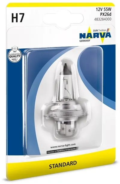 Bec auto NARVA - H7, 12V, 55W, PX26d