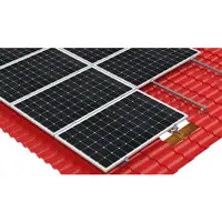 Sistem Fixare pentru 14 Panouri Fotovoltaice pe Acoperis tip tigla metalica SolarEasy