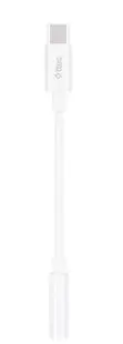 Cablu ttec - Aux Adapter, USB-C/3.5 mm, alb