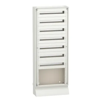 Carcasa de podea, PrismaSeT G Pack 250, L 600 mm, H 1530mm (7R si sosire), IP30, cu placi frontale, pentru dispozitive modulare