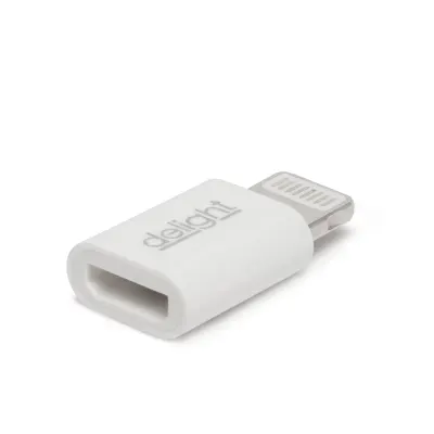 Adaptor iPhone Lightning tata la Micro USB mama Delight 55448
