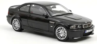 Model de colecționar NOREV Modern: Mașini - BMW M3 CSL, Saphire Black, 2003