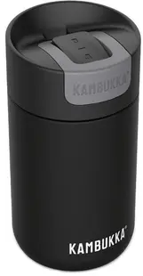 Cană termică Kambukka Olympus - Negru-smoala, 300 ml