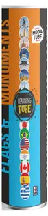 Joc educațional de masă Learning Tube: Flags & Monuments (limba engleză)