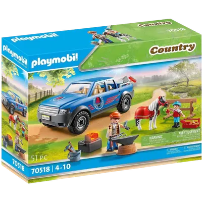 Masina pentru potcovire cai 70518 Playmobil
