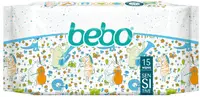 Șervețele umede Bebo - Sensitive, 15 buc