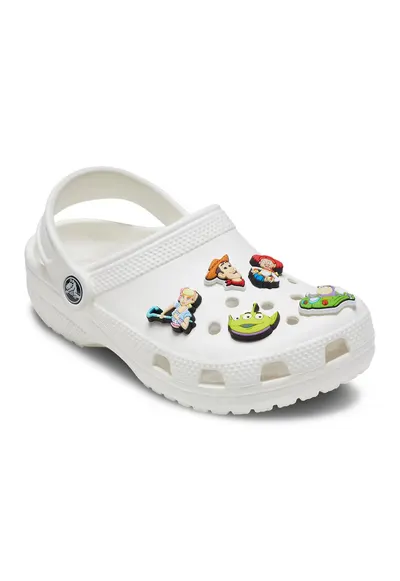 Set de talismane Toy Story Jibbitz™ - 5 piese - Rosu/Verde/Albastru