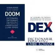 Pachet DEX - DOOM. Dictionarul explicativ al limbii romane si Dictionarul ortografic, ortoepic si morfologic al limbii romane